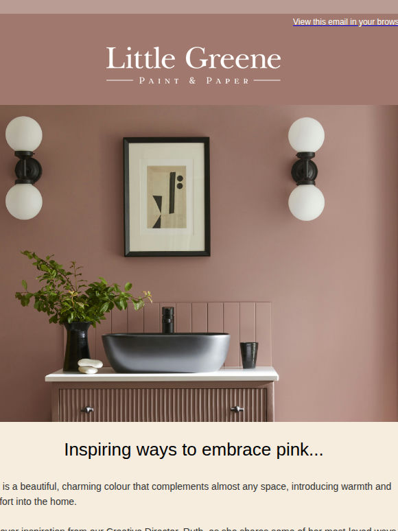 Discover Ruth's pink scheme ideas...