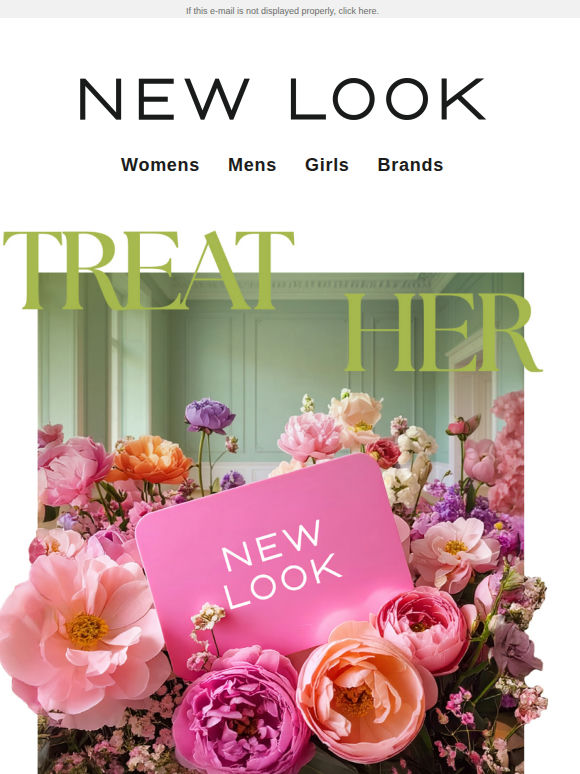 Last-minute gift? Let mum choose