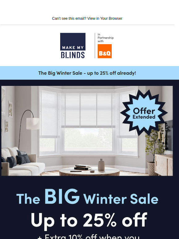 Don't forget: Enjoy an extra 10% OFF