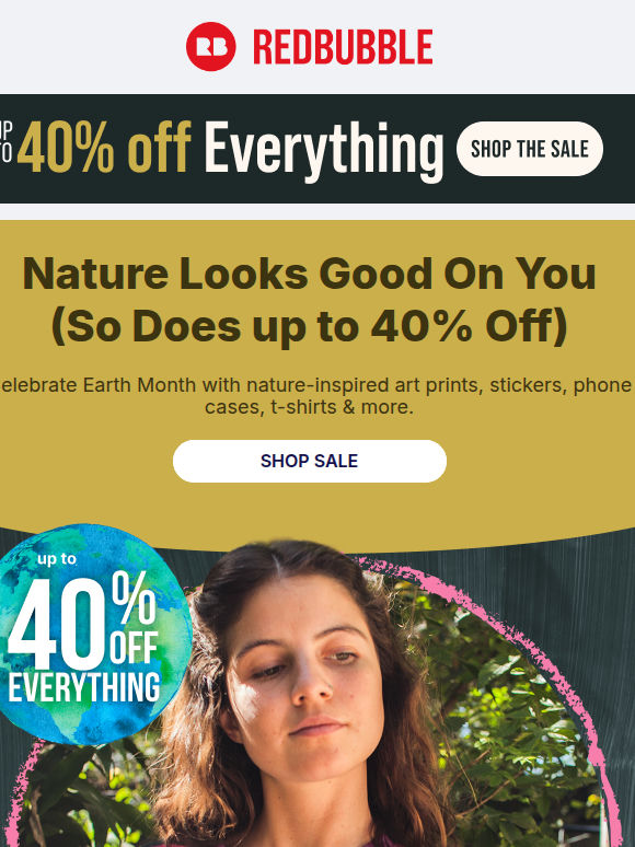 🌿 Up to 40% Off For Earth Month 🌿