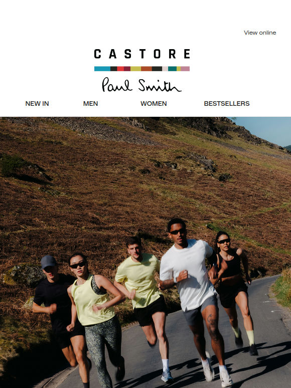 New Arrivals: Paul Smith + Castore Training