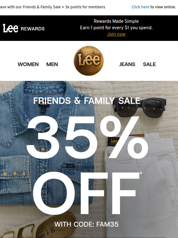 35% off happening now
