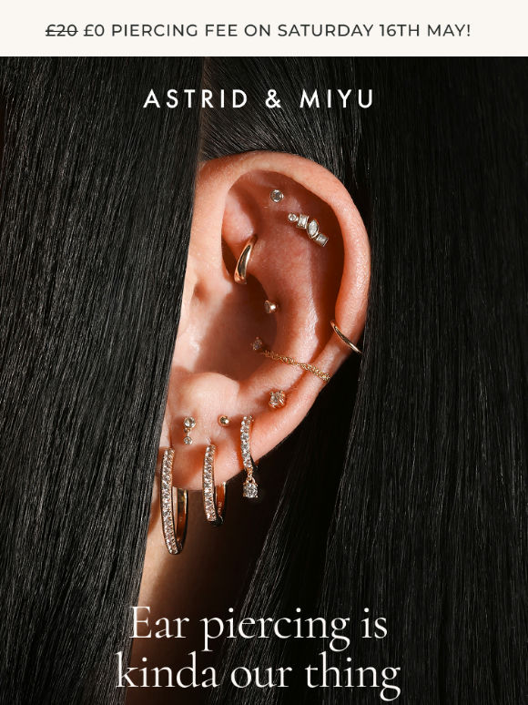 That 'just pierced' feeling is calling...