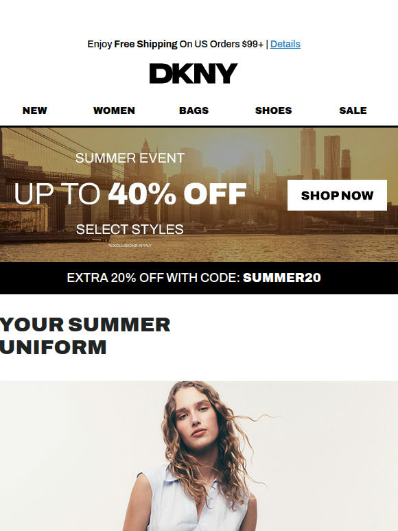 Email Exclusive: Up To 40% Off Select Styles