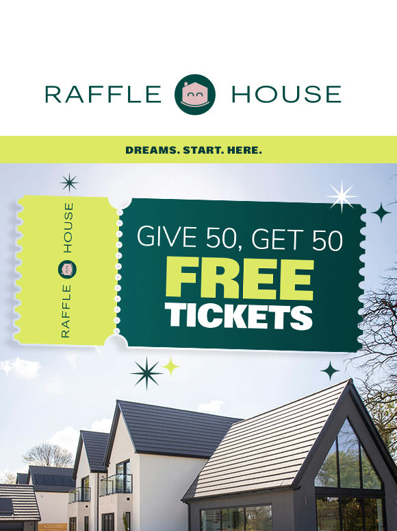 Give 50, Get 50 (The ultimate ticket hook-up) 🤝
