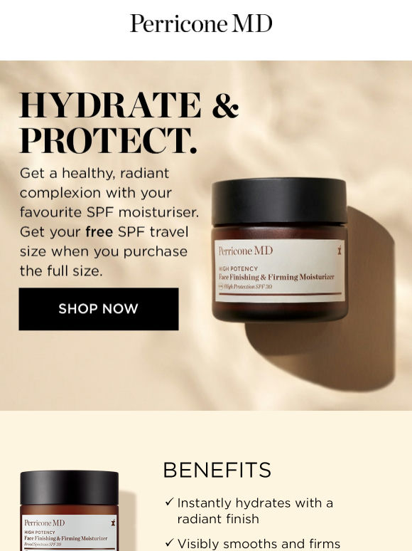 Buy your SPF and get your travel size for free...