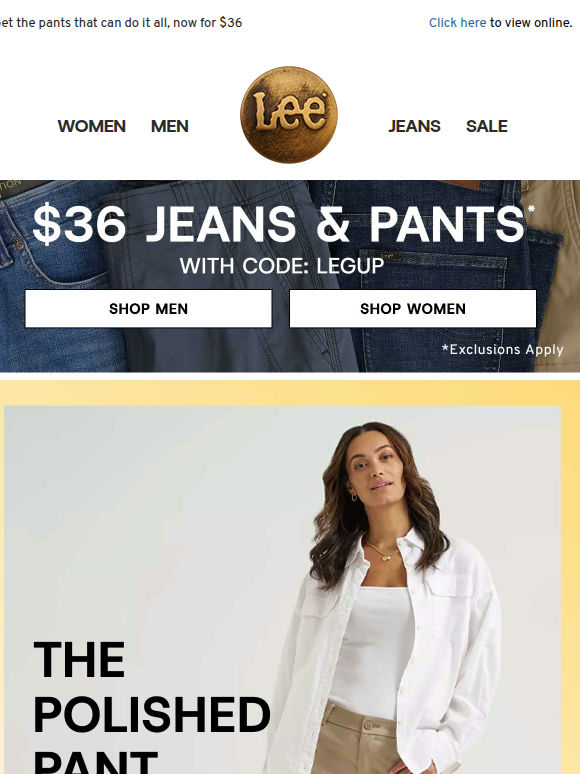 Best selling pants, now $36