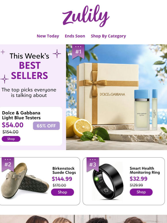 💜 What's hot this week at Zulily