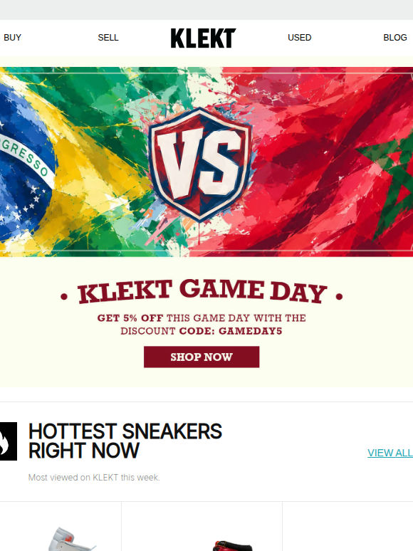 5% Off the Sneakers Everyone’s Looking At 🔥