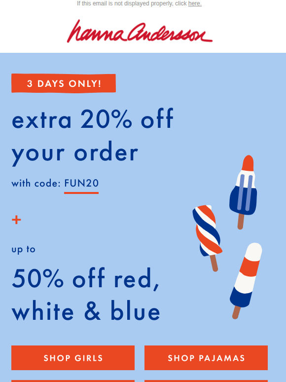 Take An Extra 20% Off Your ORDER!