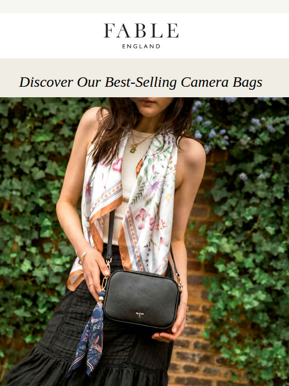 Camera Bags with a Charming Twist