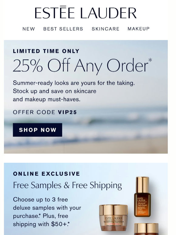 Still Time To Save ☀️ 25% Off Any Order.