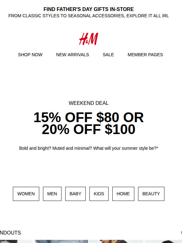 Up to 20% off is up to you