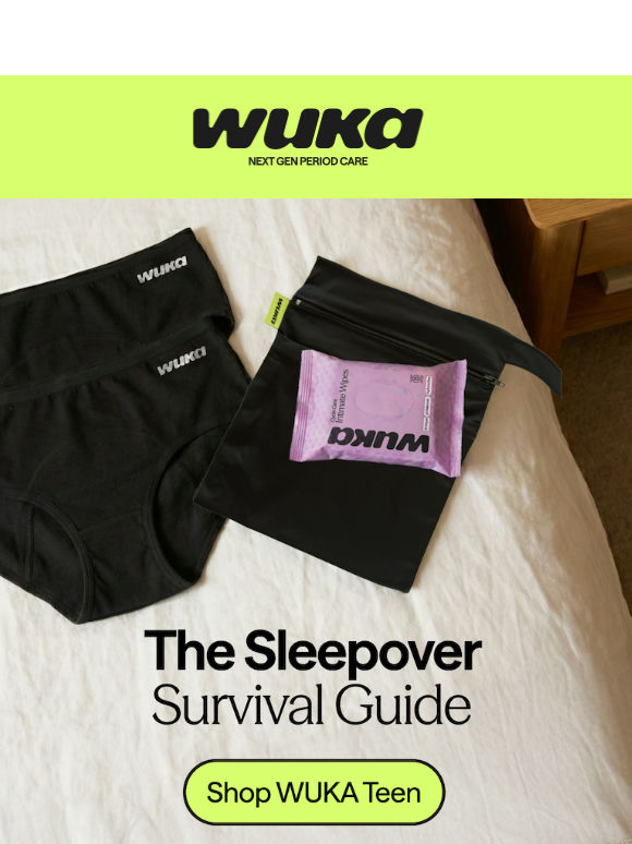 A little sleepover confidence goes a long way