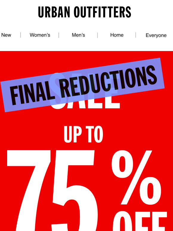 FINAL REDUCTIONS ARE IN ⏰