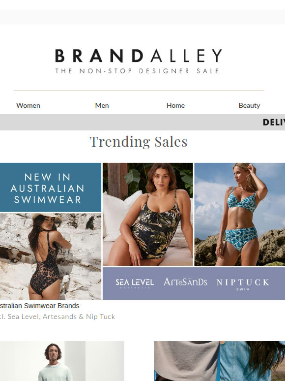 Up to 65% off Australian Swimwear, BOSS, Levi's, LSA & more