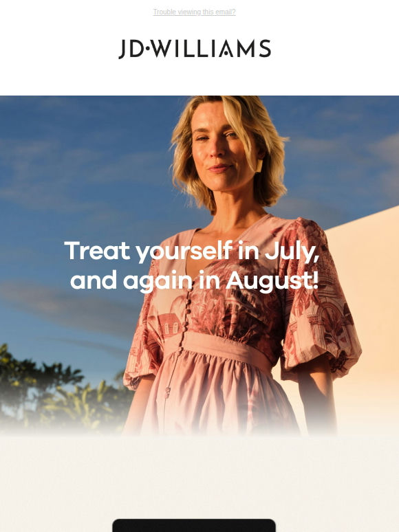 🤩 Shop in July to save in August...