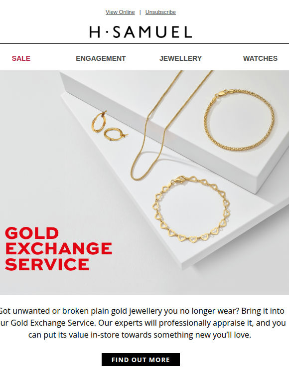 Our New Gold Exchange Service