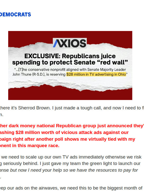 $28 million of vicious attack ads