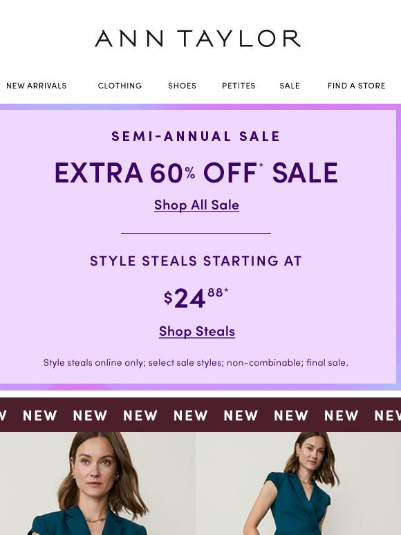 Attention: Up To 40% Off New Suiting