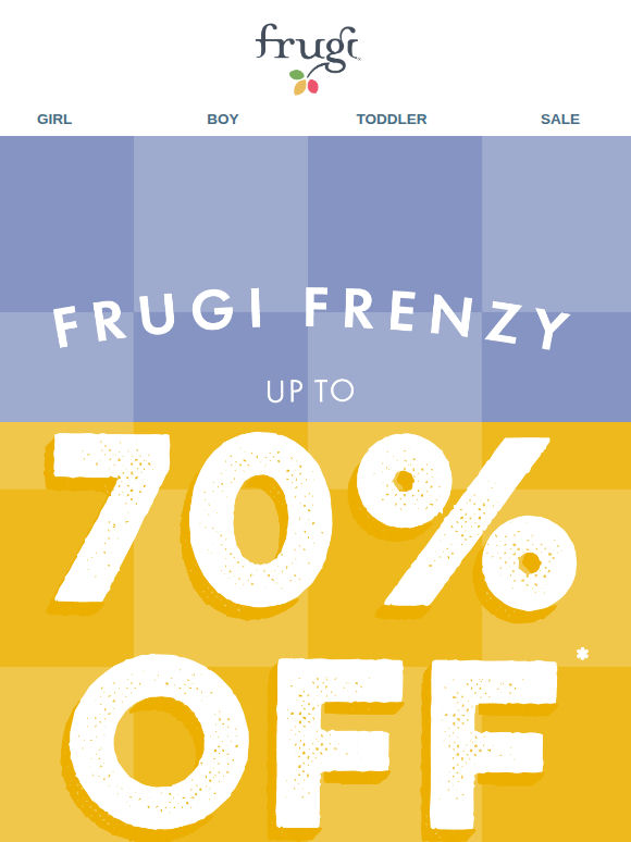 UP TO 70% OFF
