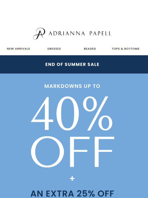 Up To 65% Sale Styles 😮 End Of Summer Sale On Sale
