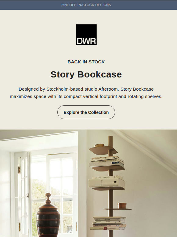 Back in stock: Story Bookcase