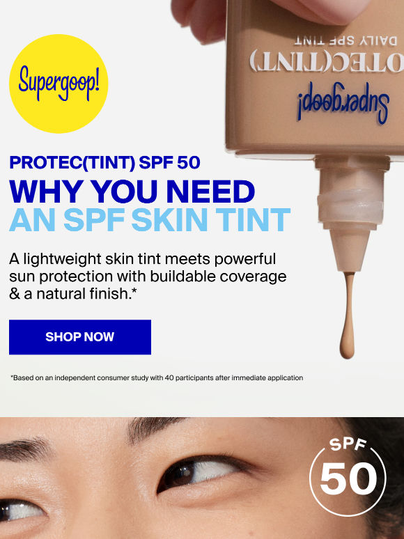 Your routine needs an SPF skin tint ☀️