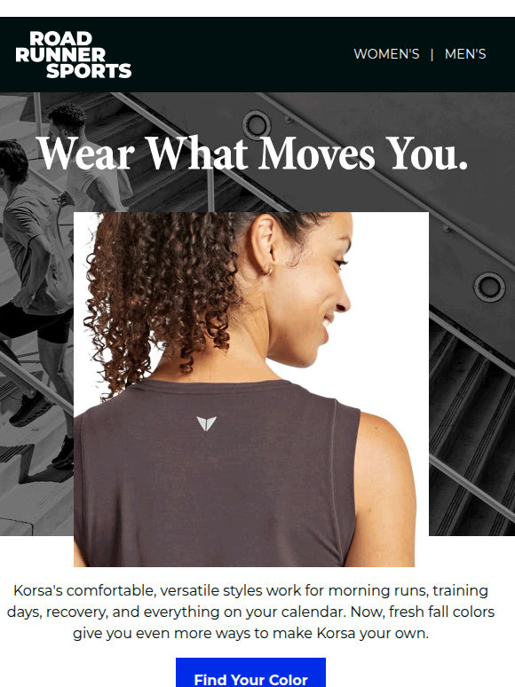 New Korsa Styles Made to Move With You