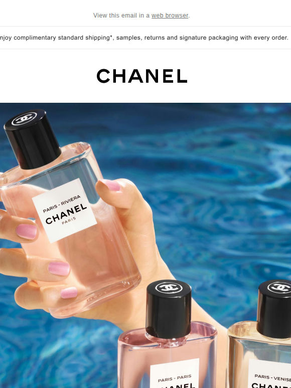 Let the House’s fragrances take you on a journey