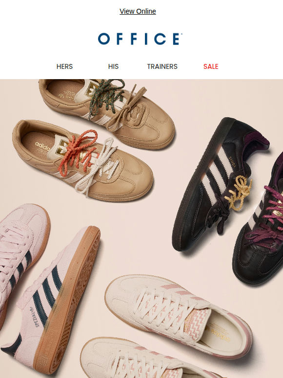 Kinda chic to wear adidas.