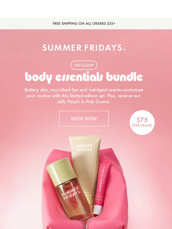 NEW! Body Essentials Bundle 🧈