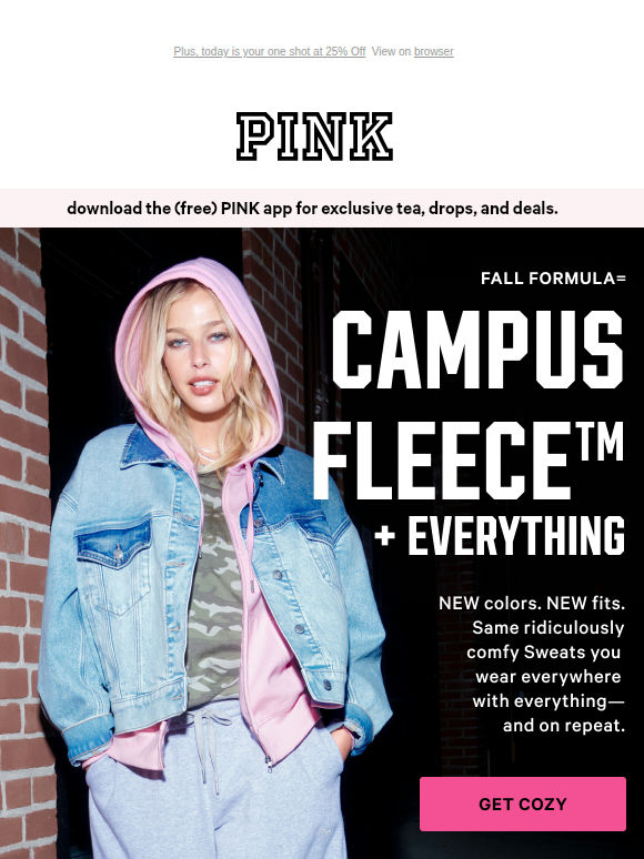 NEW Campus Fleece—Stay Cozy, Friends