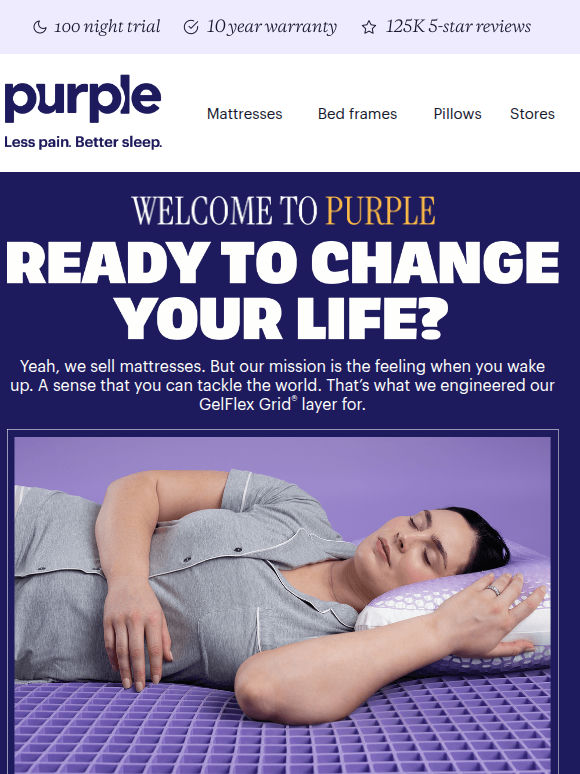 We're not really a mattress company