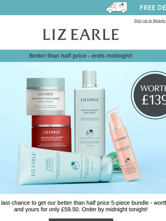Last chance to get our better than half price bundle