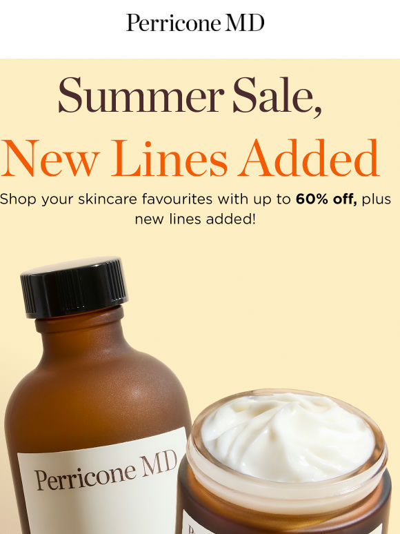Up To 60% Off... New lines added!