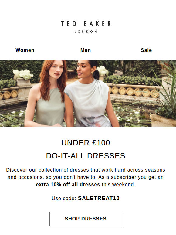 Dresses Under £100 + Shirts Under £50