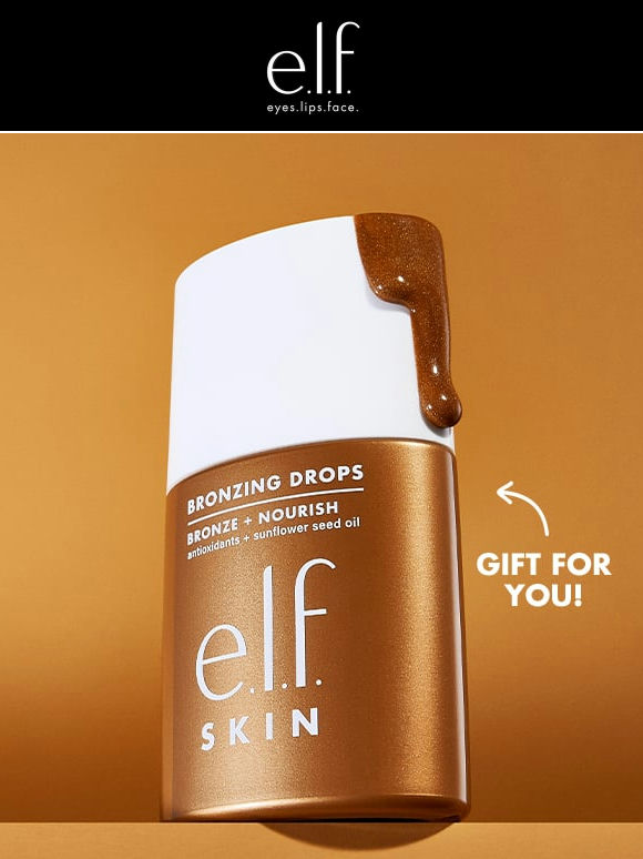 Get Bronzing Drops on us ✨