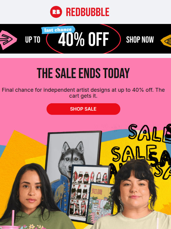 Final Hours: Up to 40% off Ends Tonight 💖