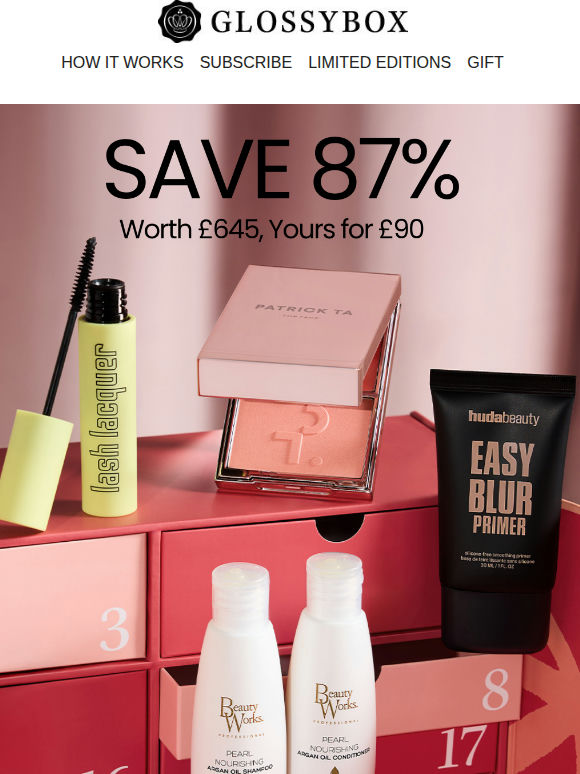 87% SAVING? Yes, really…