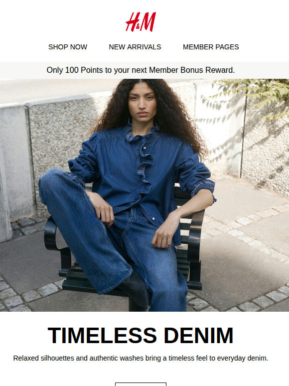 New in: Timeless denim