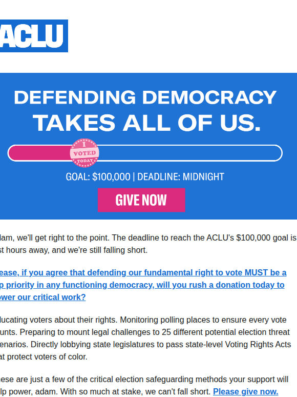 Concerned about voting rights?