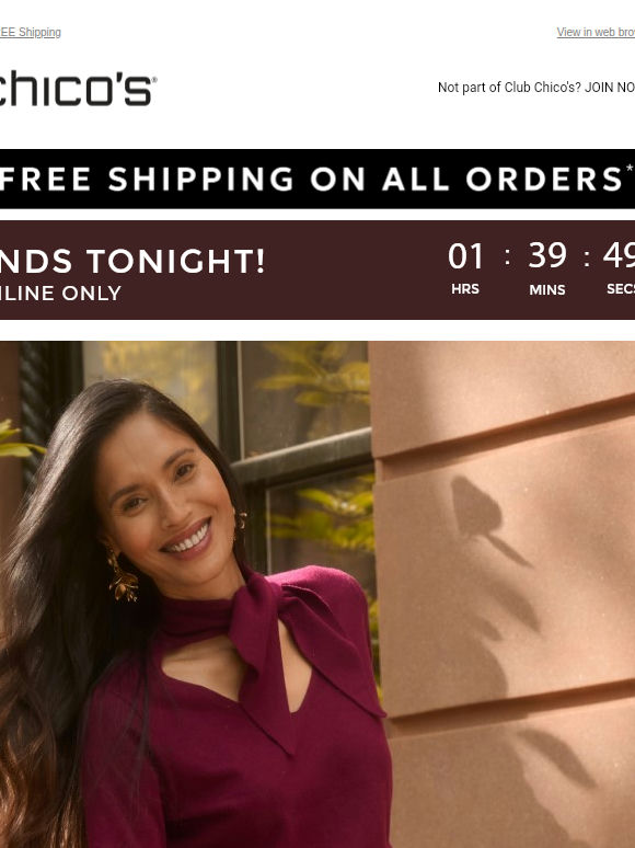 FINAL HOURS! 40% off the must-have fall outfit