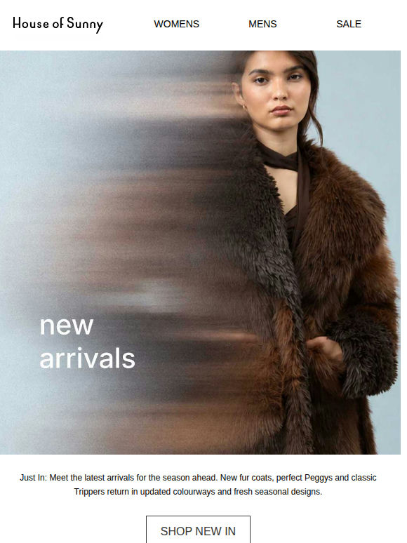 New Arrivals