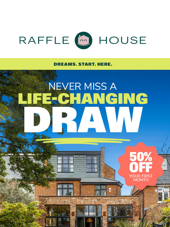 🎟️ Never miss a draw & claim your subscription discount