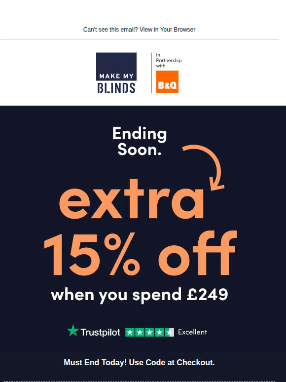 Final Call 📣Sale Must End Tonight!