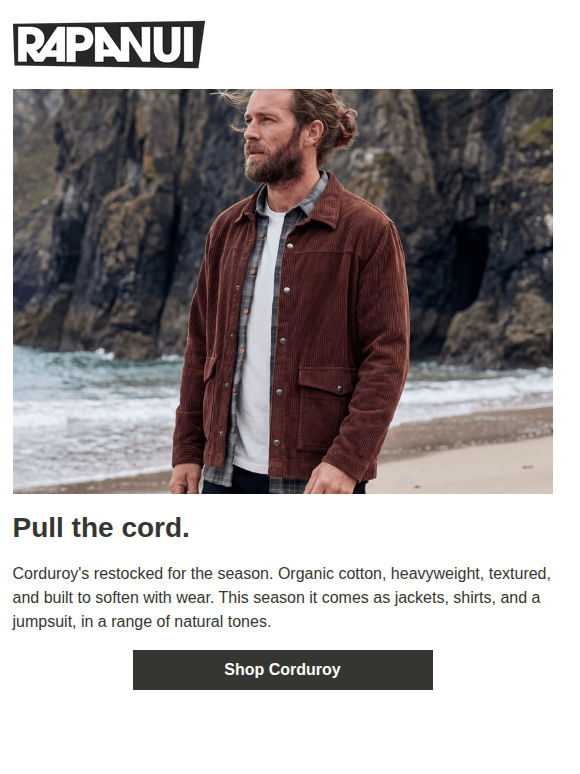 Pull the cord. It's back.