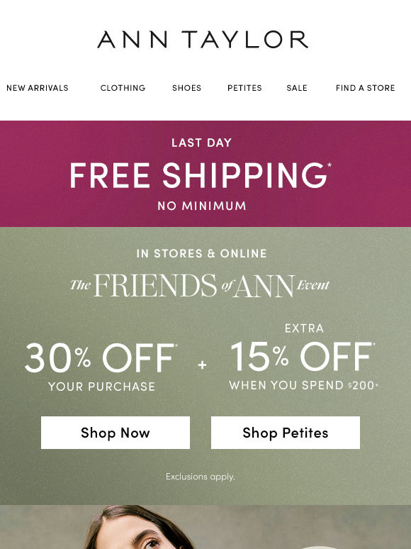 FREE SHIPPING On Everything!