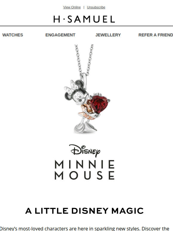 The Disney drop has landed