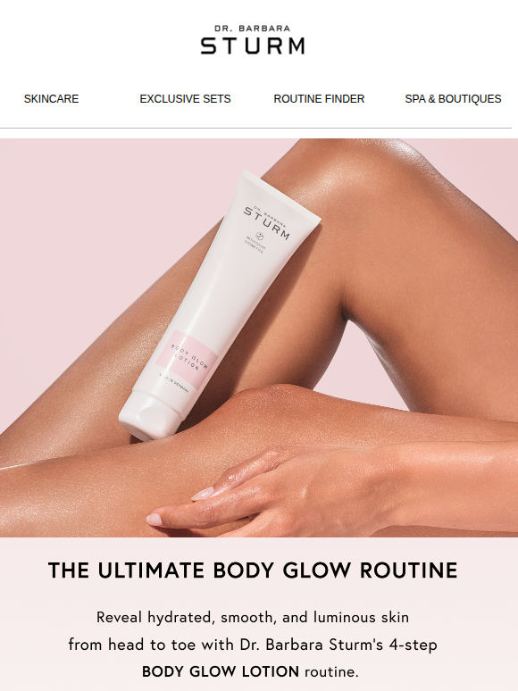 New: Body Glow Lotion Routine 💖
